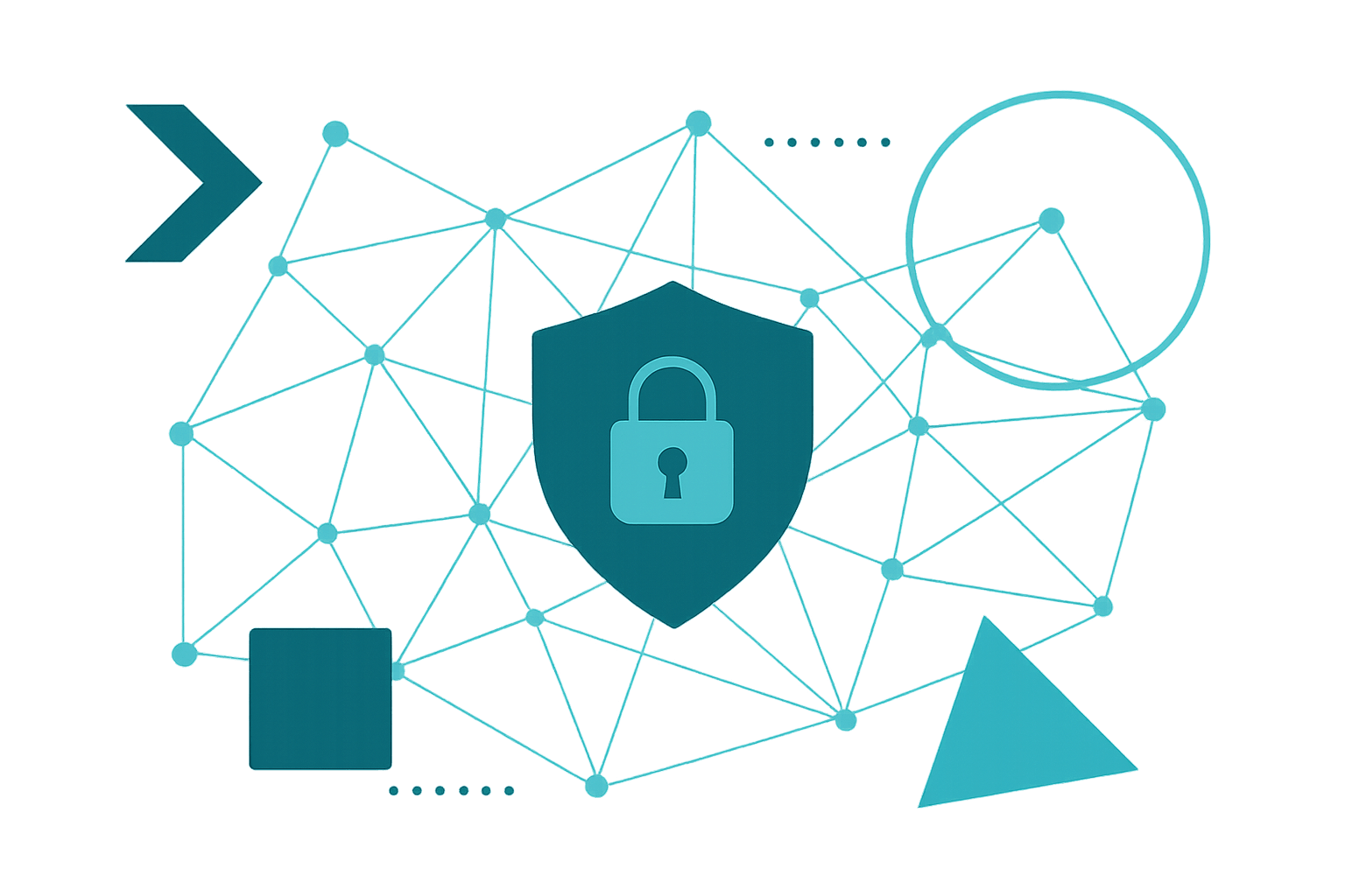 Visual abstracto sobre metodología y soporte técnico